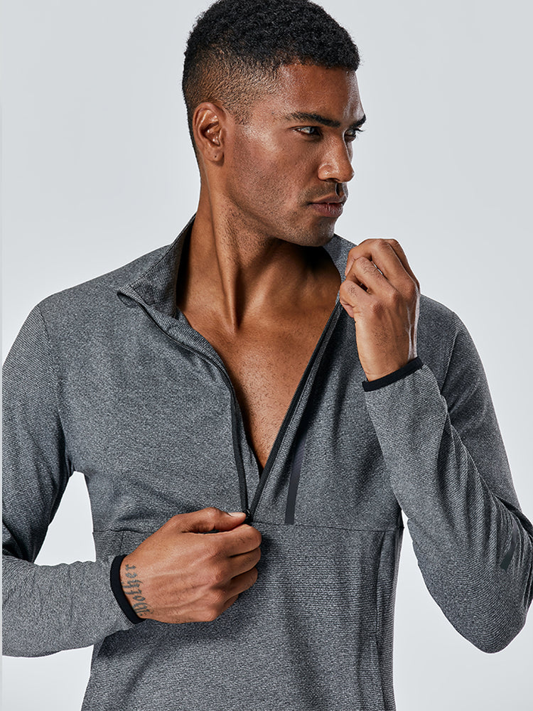 Sports Running Tracksuit Zipper crewneck Sweatshirts