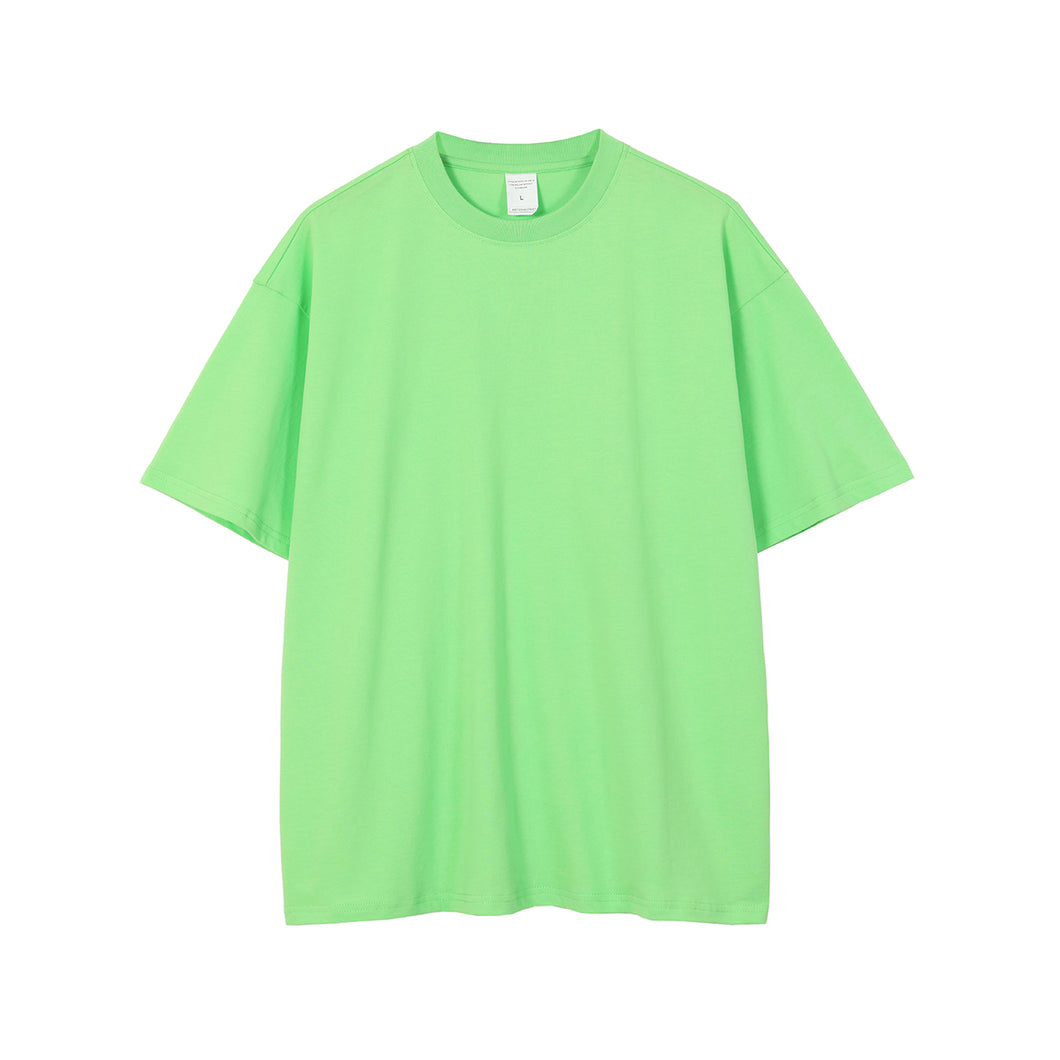 Unisex Plain Multicolor Oversized Streetwear T-Shirt
