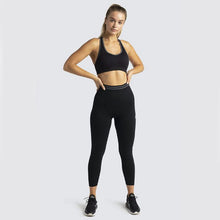 Charger l&#39;image dans la galerie, Seamless Contrast color stripe &amp; Backless Yoga wear set
