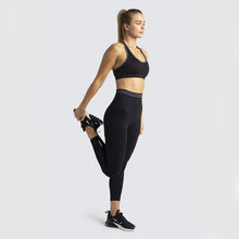 Charger l&#39;image dans la galerie, Seamless Contrast color stripe &amp; Backless Yoga wear set
