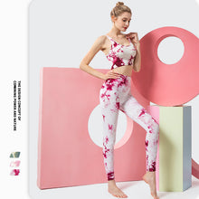 Charger l&#39;image dans la galerie, Tie-dye Splash-ink style seamless yoga sets
