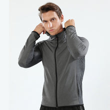 Charger l&#39;image dans la galerie, Long Sleeves Fitness Jogging Sportswear Zip Up Hoodie
