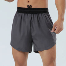 將圖片載入圖庫檢視器 2in1 basketball running training jogger with pocket mens athletic shorts
