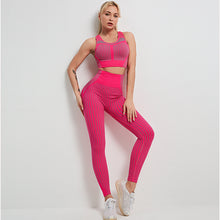 Charger l&#39;image dans la galerie, Seamless stripes tight yoga set
